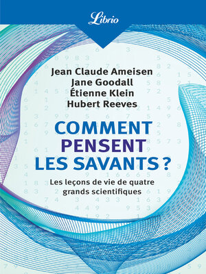 cover image of Comment pensent les savants ?